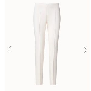 Akris Slim Leg Silk Crepe Melissa Pant